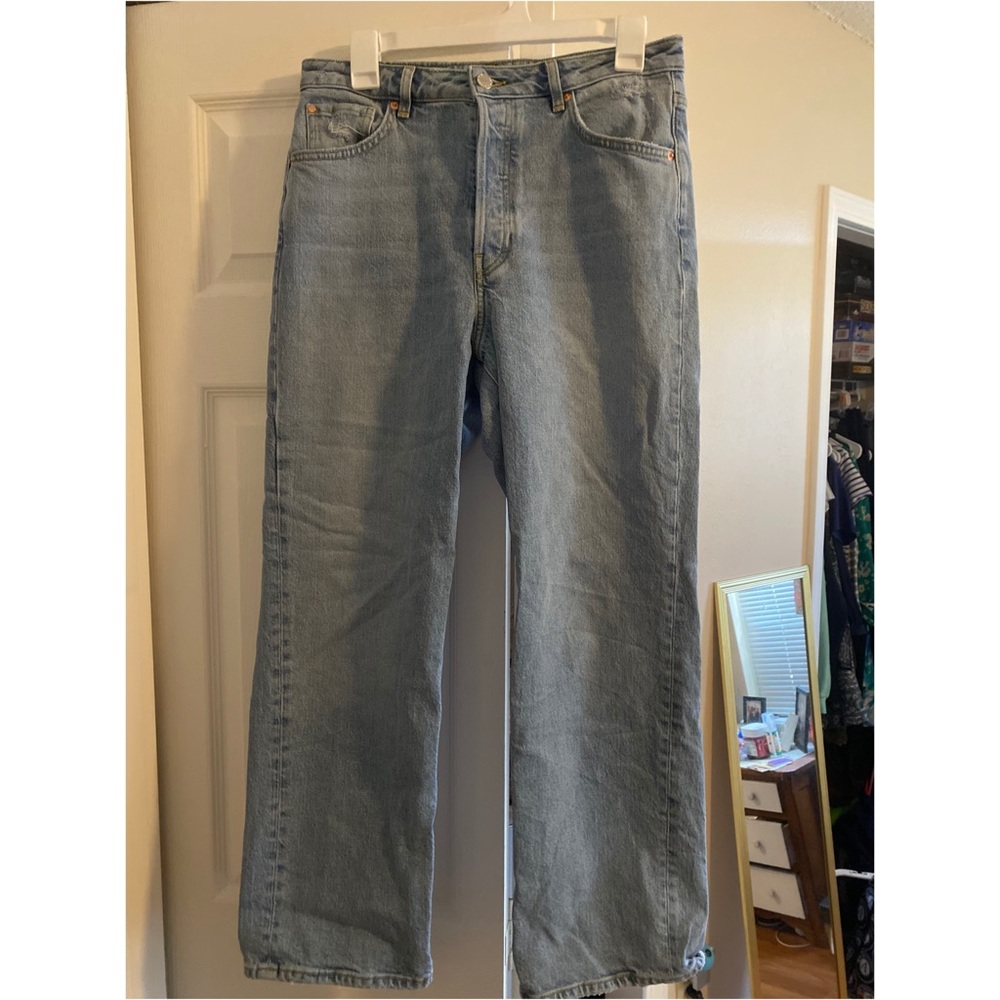 Vintage Straight Ultra High Waisted Jeans